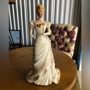 Vintage 1997 Collectible Lenox Victorian “Ivory Masquerade Ball” Figurine